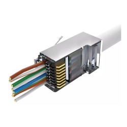 CONECTOR RJ45 - Cat. 6 FTP - Guia pasante