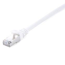 Cable de red blindado CAT6 STP - 2 Metros Blanco V7